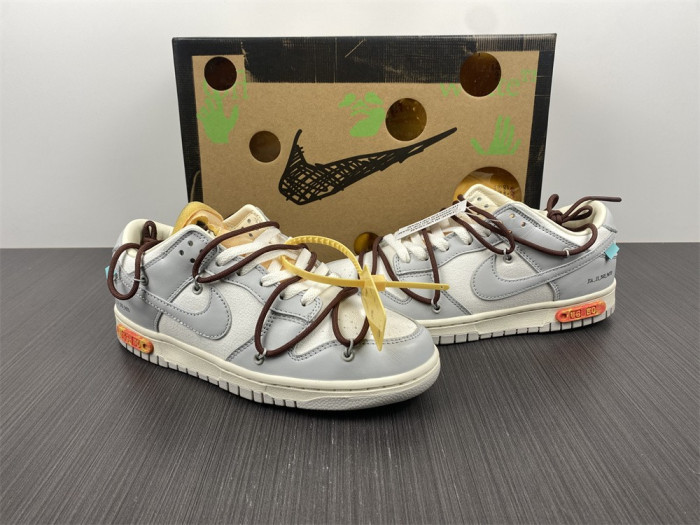Nike Dunk Low Off-White Lot 46 DM1602-102 - CCSHOES