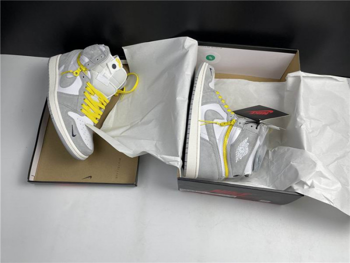 Air Jordan 1 High Switch Light Smoke CW6576-100 - CCSHOES