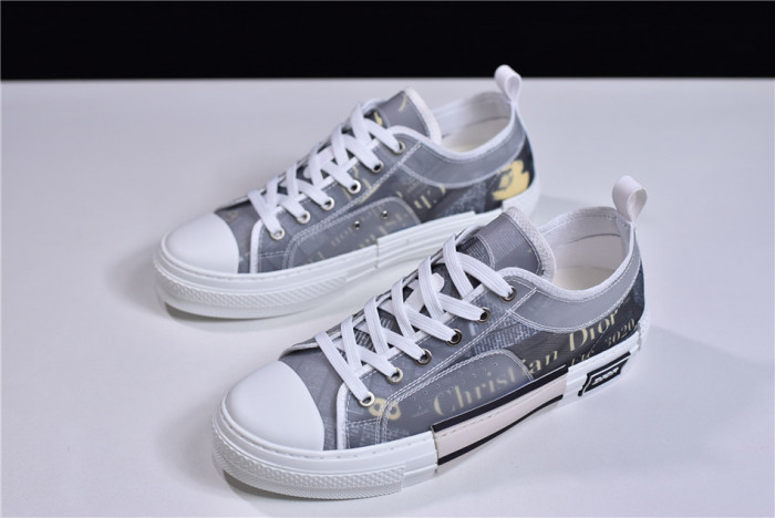 DR B23 Oblique Low Top Sneakers - CCSHOES