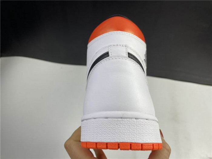 Air Jordan 1 Retro High Electro Orange 555088-180 - CCSHOES