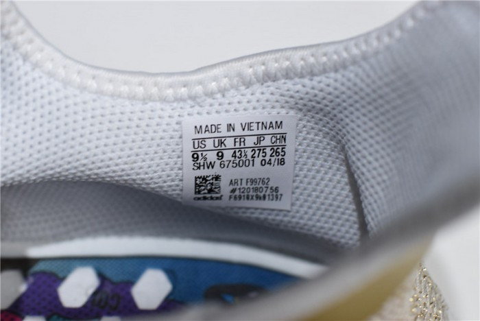 Pharrell adidas NMD Hu China Gold HAPPY F99762 - CCSHOES