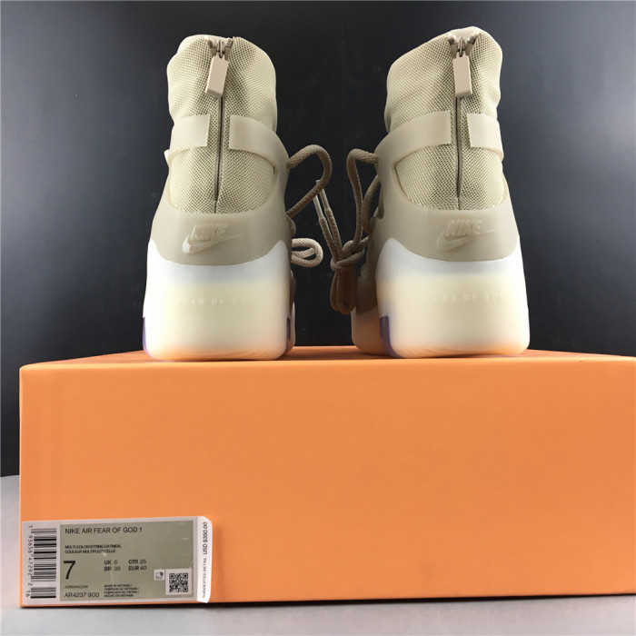 Nike Air Fear of God 1 Oatmeal AR4237-900 - CCSHOES