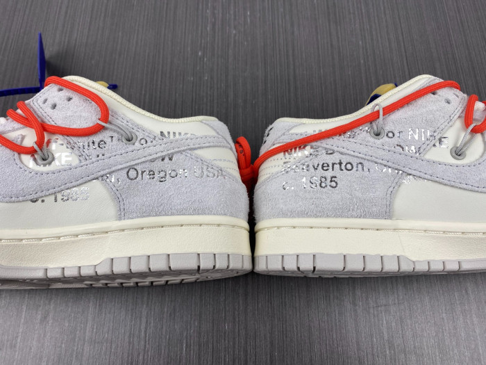 Nike Dunk Low Off-White Lot 13 DJ0950-110 - CCSHOES
