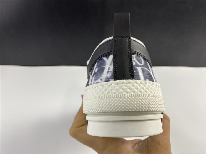 DR B23 Low Top Oblique Sneaker Black & White - CCSHOES