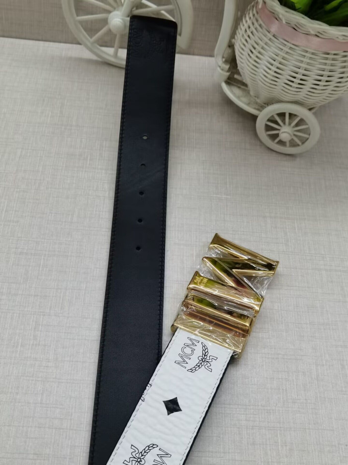 Mcm Claus Reversible Belt - CCSHOES