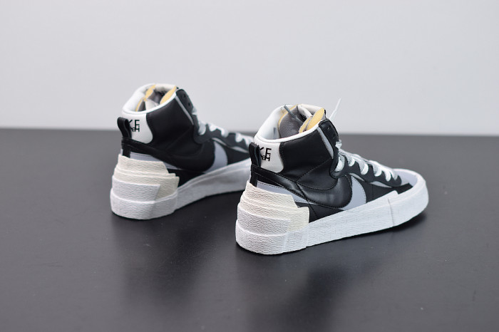 SACAI X NIKE BLAZER MID BLACK GREY BV0072-002 - CCSHOES