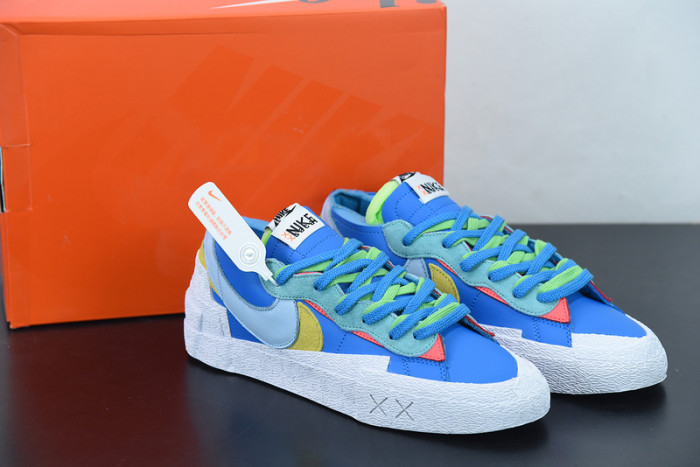Nike Blazer Low sacai KAWS Blue DM7901-400 - CCSHOES