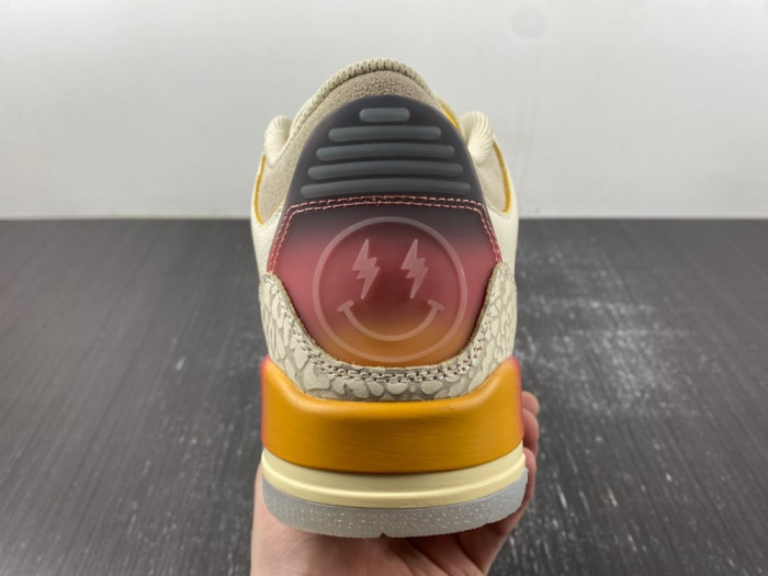 Jordan 3 Retro SP J Balvin Medellín Sunset Shoes FN0344-901 - CCSHOES