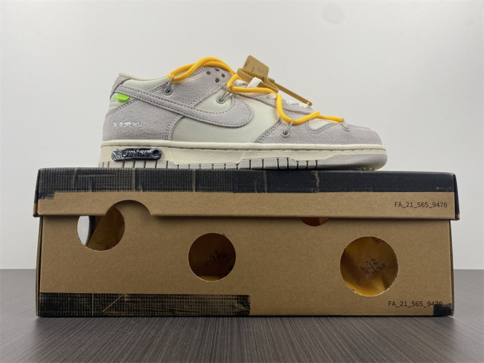 Nike Dunk Low Off-White Lot 39 DJ0950-109 - CCSHOES