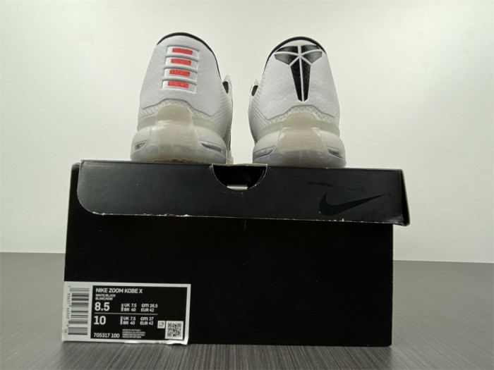 Nike Kobe 10 Fundamentals 705317-100 - CCSHOES