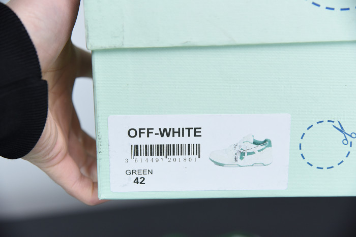 OFF WHITE™ C/O VIRGIL ABLOH OUT OF OFFICE LOW-TOP LEATHER SNEAKERS "OOO" - CCSHOES