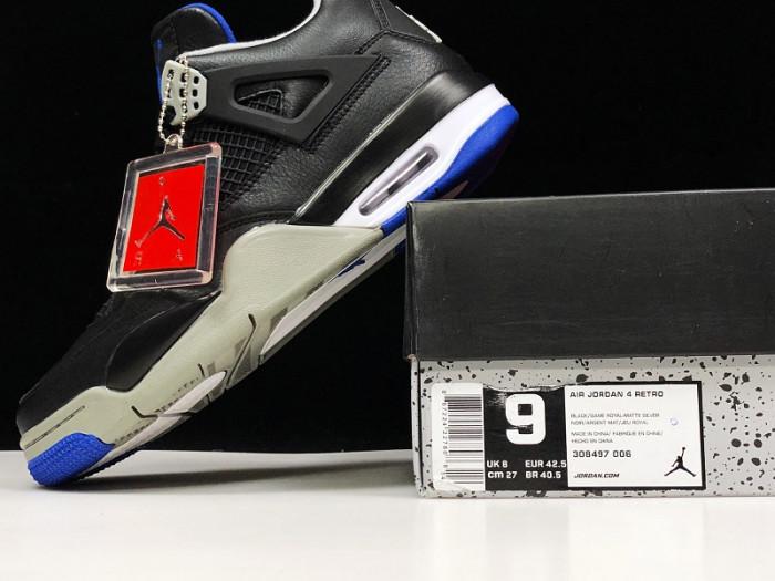 Air Jordan 4 Retro Motorsports Alternate 308497-006 - CCSHOES