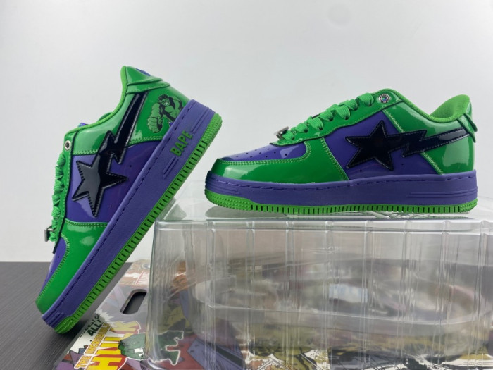 A BATHING APE MARVEL BAPE STA - CCSHOES