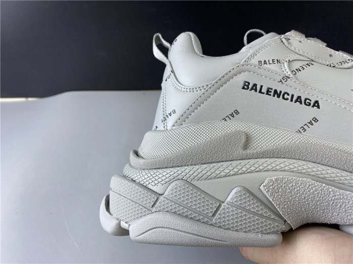 BLCG ALL OVER LOGO TRIPLE S SNEAKER 536737 W2FA1 1210 - CCSHOES