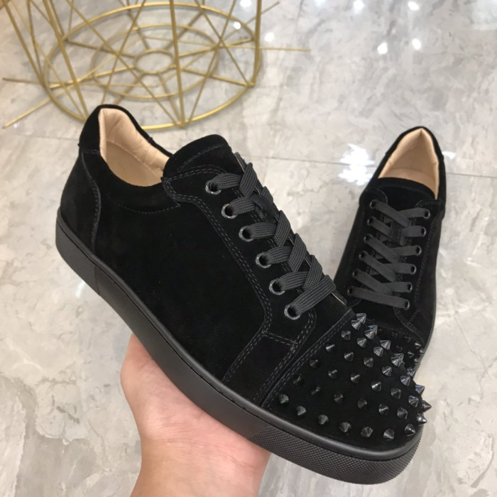 Christian Louboutin Louis Junior Spikes - CCSHOES