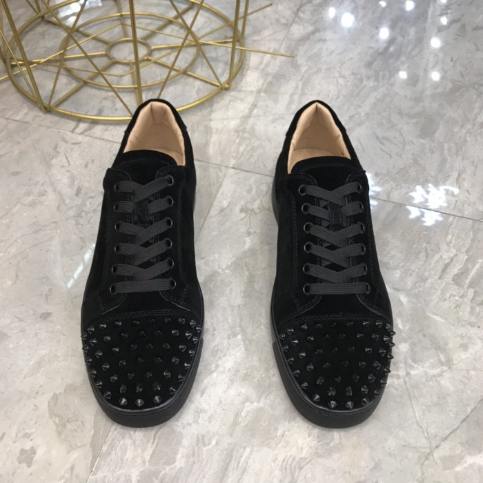 Christian Louboutin Louis Junior Spikes - CCSHOES