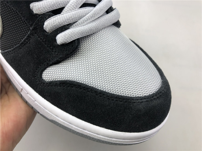 Nike Sb Zoom Dunk Low Pro Black/Wolf Grey-White-White 854866-001 - CCSHOES