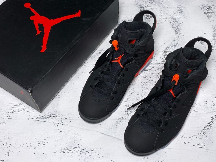 Air Jordan 6 Retro Black Infrared OG 384664-060 - CCSHOES