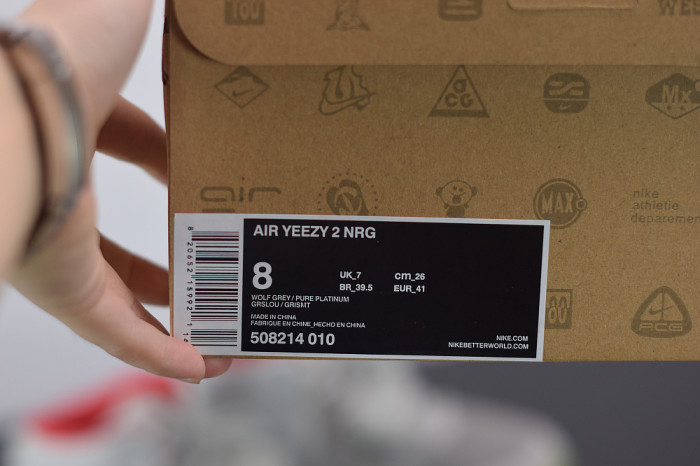 Nike Air Yeezy 2 NRG "Pure Platinum" 508214-010 - CCSHOES