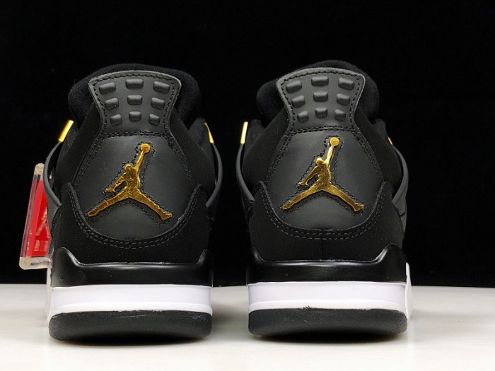 Air Jordan 4 “Royalty” Black/Metallic Gold-White 308497-032 - CCSHOES