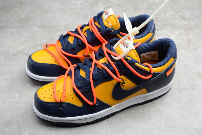 OFF-WHITE x Dunk Low 'University Gold' CT0856-700 - CCSHOES