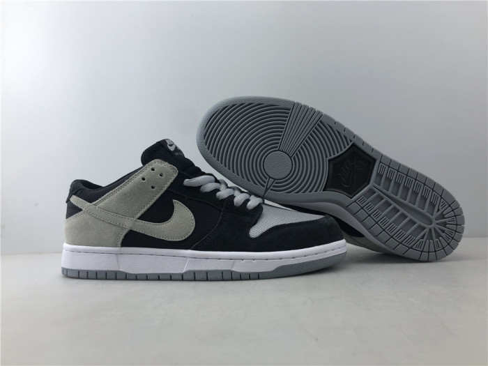 Nike Sb Zoom Dunk Low Pro Black/Wolf Grey-White-White 854866-001 - CCSHOES