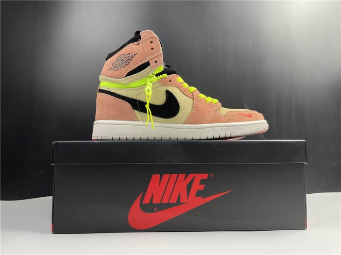 Air Jordan 1 High Switch Peach CW6576-800 - CCSHOES