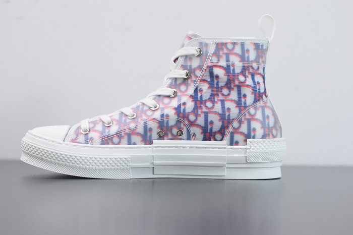 DR B23 OBLIQUE HIGH TOP SNEAKER“CD Ghosting” - CCSHOES