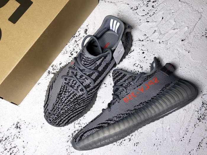 Adidas Yeezy Boost 350 V2 Beluga 2.0 Grey Bold Orange AH2203 - CCSHOES