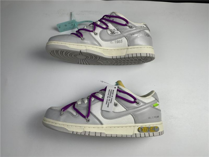 OFF-WHITE X DUNK LOW “21 OF 50” DM1602-100 - CCSHOES