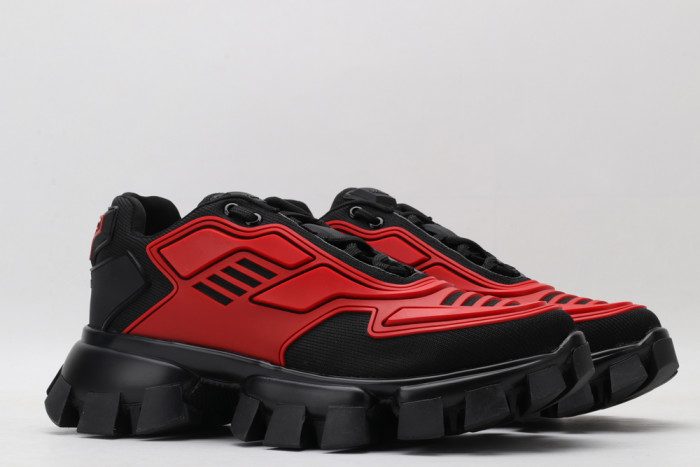 PRAD CLOUDBUST THUNDER KNIT RED AND BLACK - CCSHOES