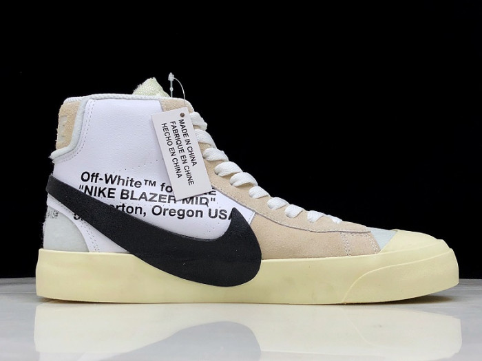 NIKE BLAZER MID OFF-WHITE AA3832-100 - CCSHOES