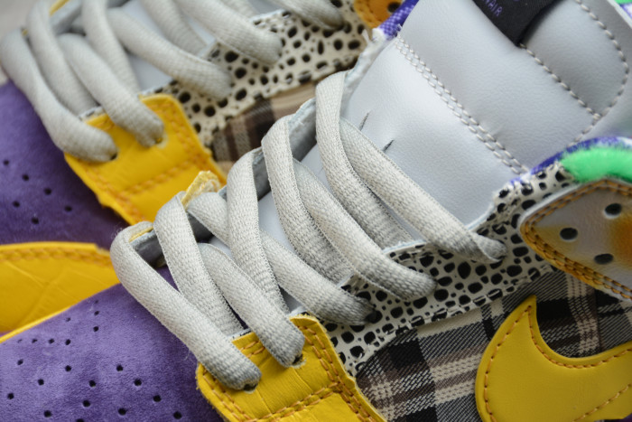 Nike SB Dunk Low Pro IW Purple/Yellow-Violet-Pink 318403-137 - CCSHOES