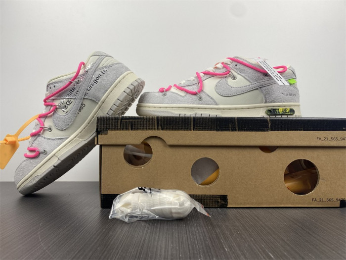 Nike Dunk Low Off-White Lot 17 DJ0950-117 - CCSHOES