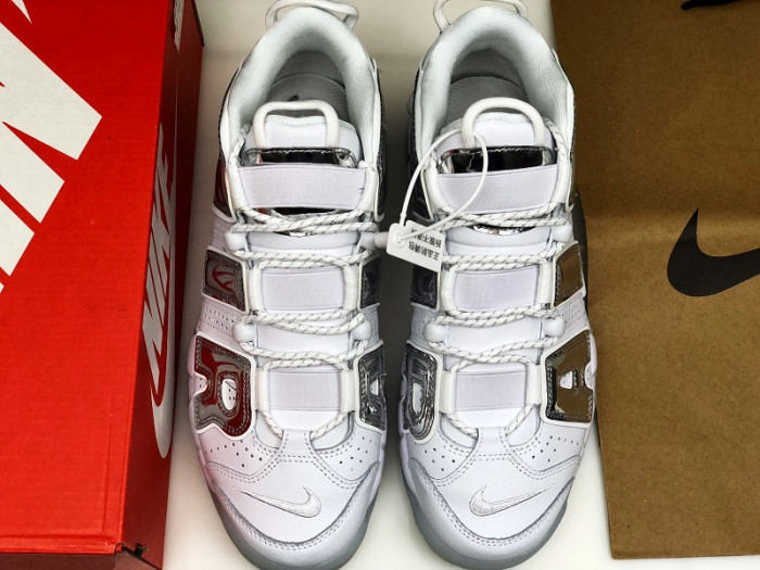 Nike Air More Uptempo Chrome White 917593-100 - CCSHOES