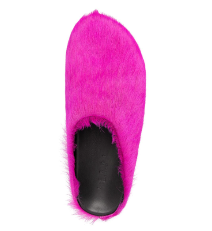 Fussbet Sabot calf-hair slippers - CCSHOES