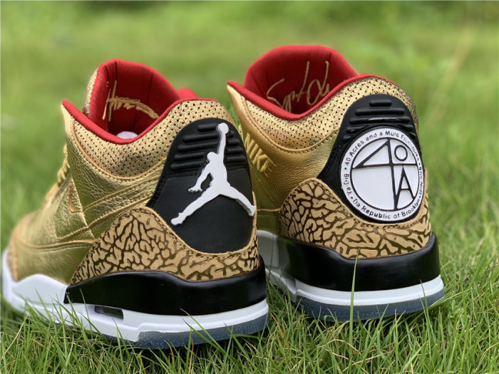 Air Jordan 3 JTH “Gold Oscars” AJ3-933512 - CCSHOES