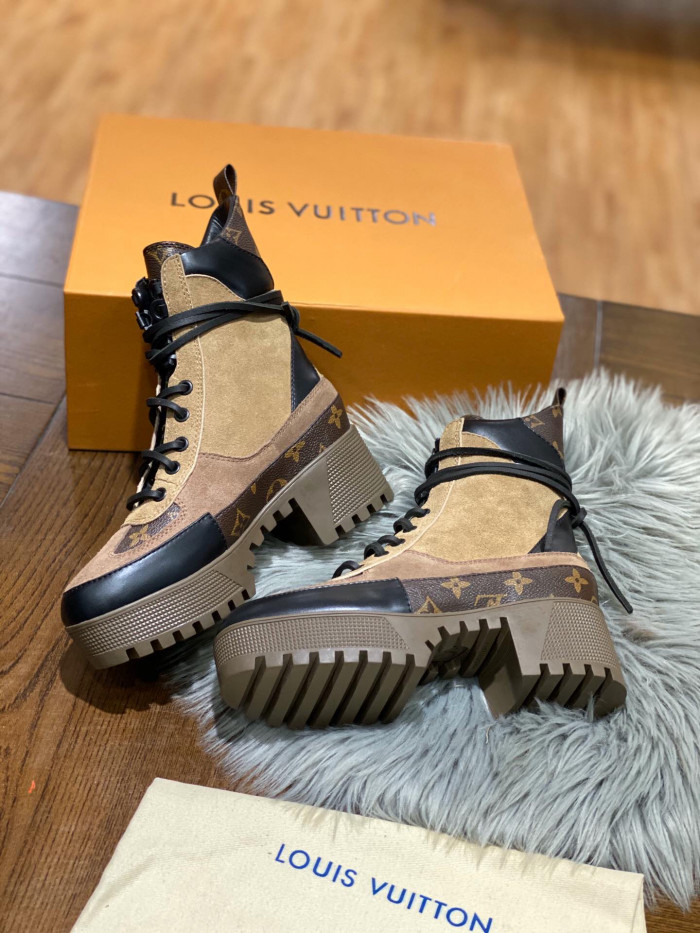 LOUI VUITTO LAUREATE PLATFORM DESERT BOOT - CCSHOES
