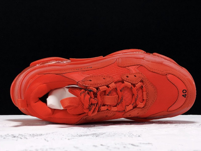 BLCG Triple S Red Clear Sole 541624 W09O1 6500 - CCSHOES