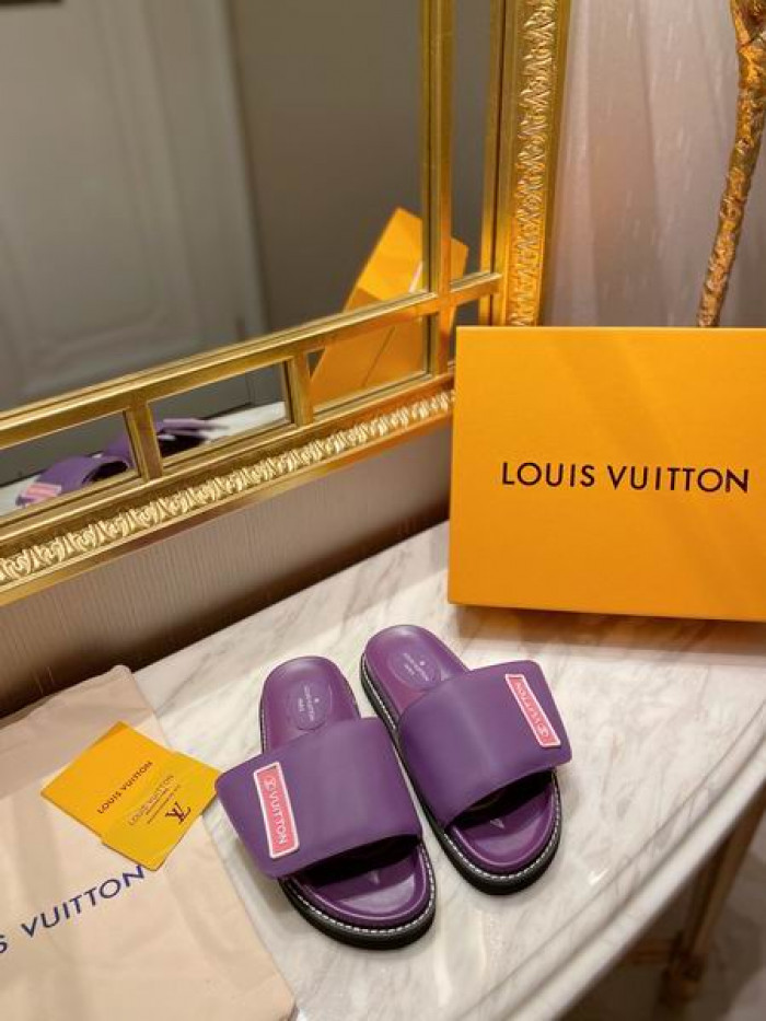 LV SLIPPERS - CCSHOES