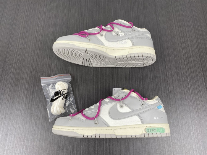 Off-White x Dunk Low 'Lot 30 of 50' DM1602-122 - CCSHOES