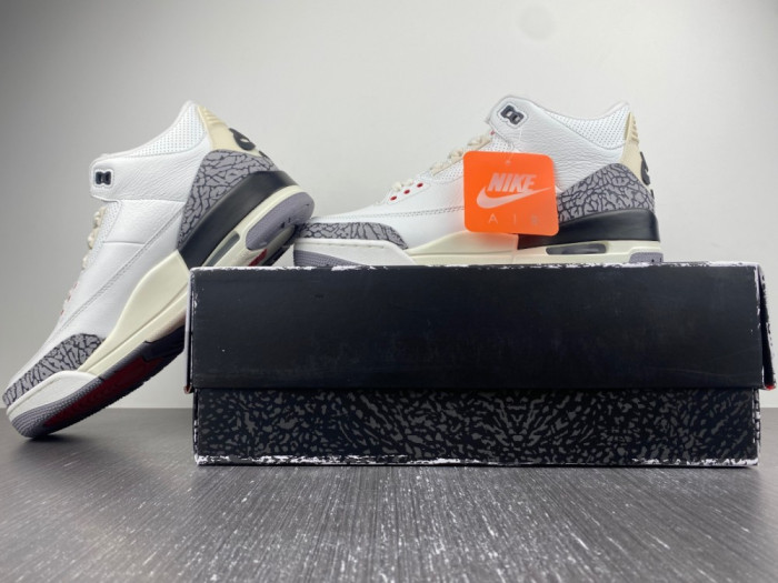 Air Jordan 3 White Cement Reimagined Shoes DN3707-100 - CCSHOES