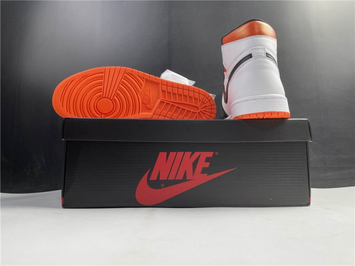 Air Jordan 1 Retro High Electro Orange 555088-180 - CCSHOES