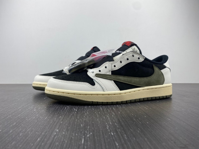 Travis Scott x Air Jordan Air Jordan 1 Retro Low OG Olive DZ4137-106 - CCSHOES