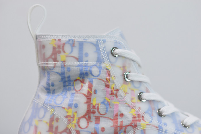 DR B23 OBLIQUE HIGH TOP SNEAKER“CD Ghosting” - CCSHOES