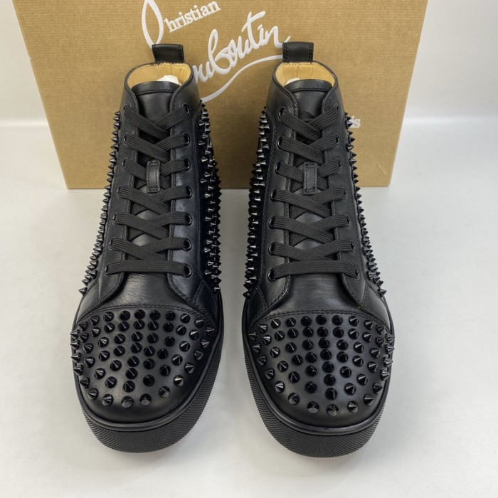 Christian Louboutin Louis Junior Spikes - CCSHOES