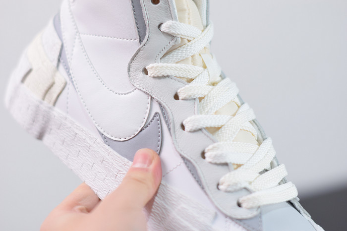 SACAI X NIKE BLAZER MID WHITE BV0072-100 - CCSHOES