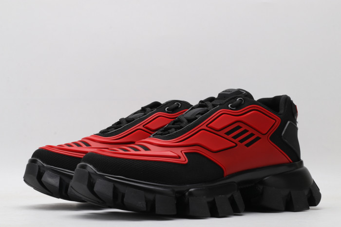 PRAD CLOUDBUST THUNDER KNIT RED AND BLACK - CCSHOES