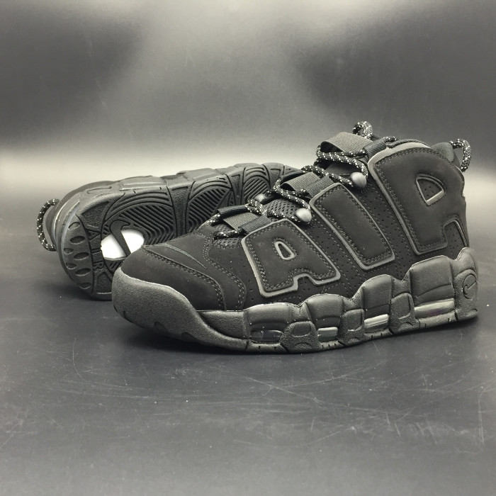 Nike Air More Uptempo “Triple Black Reflective” 414962-004 - CCSHOES
