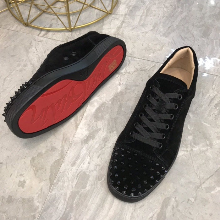 Christian Louboutin Louis Junior Spikes - CCSHOES